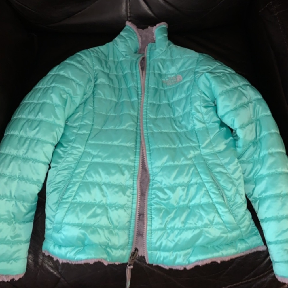 NorthFace mossbud swirl, reversible winter jacket